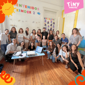 El equipo de Tiny Makers está capacitado